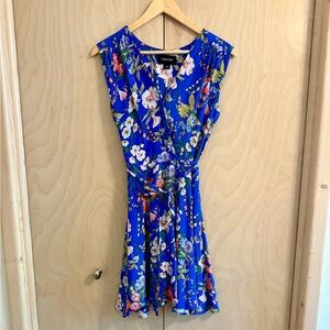 Yumi Kim Feminine Flowy Silk Amalfi Coast Lexey Wrap Dress XS